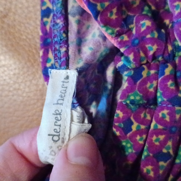 💙🌺Derek Heart Colorful Patterned Dress - Picture 3 of 11